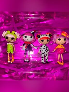 Lalaloopsy minis Silly Funhouse doll lot
